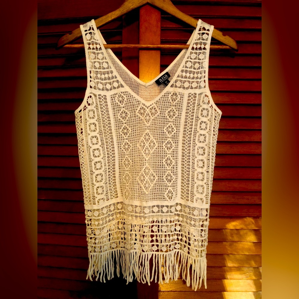 A.N.A knit top COACHELLA vibes